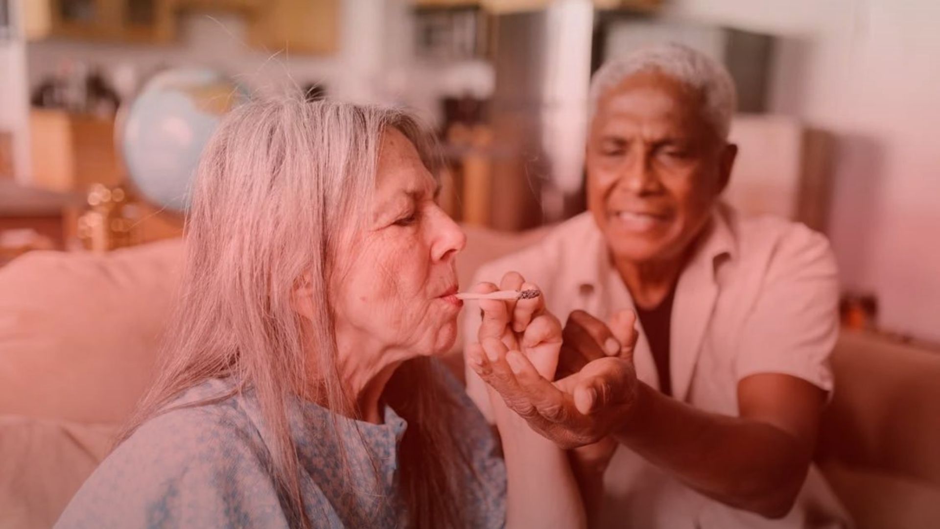 Old Gray Hair Takes Cannabis Pre Rolls